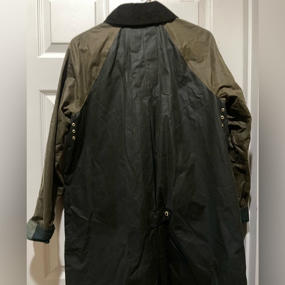Barbour Evette Water Repellent Waxed Car Coat - Picture 6 of 11